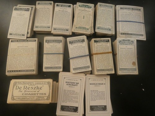 Large lot cigarette - large, cards