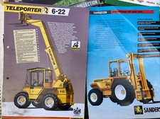 Sanderson Teleporter 2-6-22 & Plantman30& 304 Brochures & Specs 1988/91