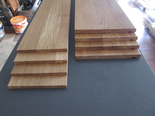 Stairs oak cladding - cladding, system1