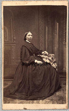 CDV YORK LADY IN DRESS BY
