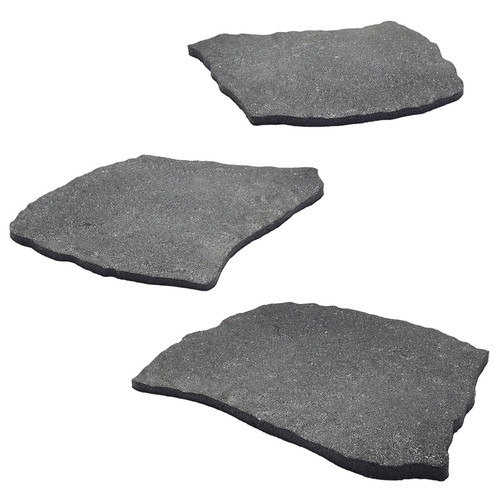Pack rubber stepping - 3, stones