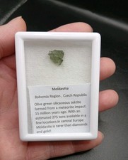 Moldavite Crystal  Czech
