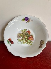 Vintage KAHLA Germany GDR Round Dish 12.5cm Fruit Cereal Dish Trinket MidCentury