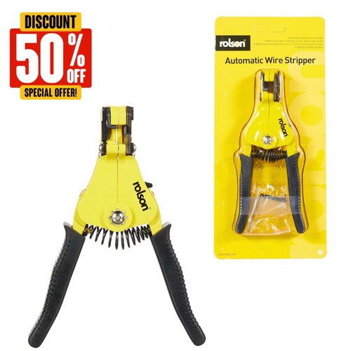 Rolson automatic wire stripper - rolson,
