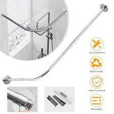 Shower Curtain Rail L Shaped