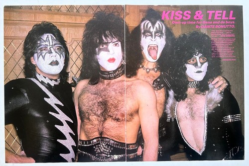 Kiss 1983 page uk - -, magazine