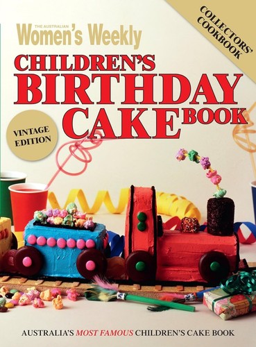 Children birthday cake book - children's,