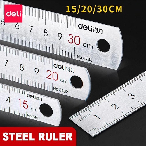 Stainless steel ruler - steel,