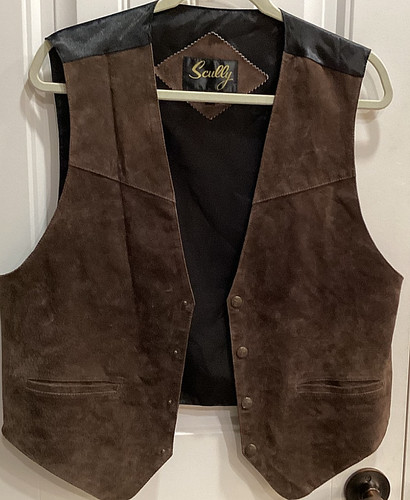 Scully vest men chocolate - men,