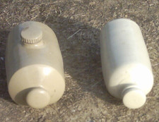 old ceramic hot water bottles x2 pet warmers? rabbit guinea pig