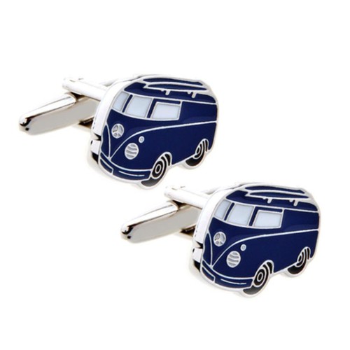 Surfer bus cufflinks - surfer,