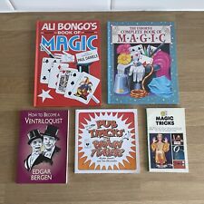 Magic Book Bundle Job Lot, Magic Pub Tricks Ventriloquist