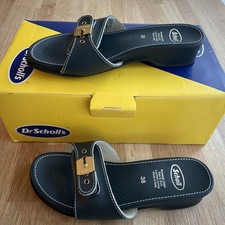 Dr Scholl Leather Look Low