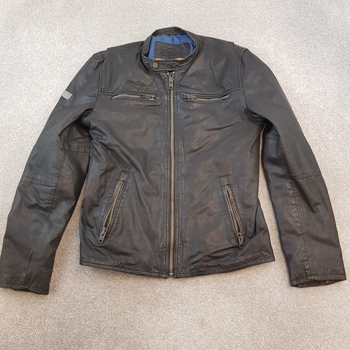 Superdry mens jacket black - xl,