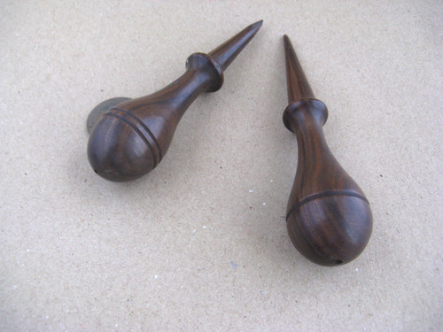 Antique treen rope - makers, fids