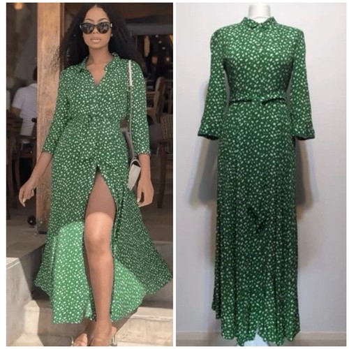 Zara green marilyn shirt - shirt, tunic