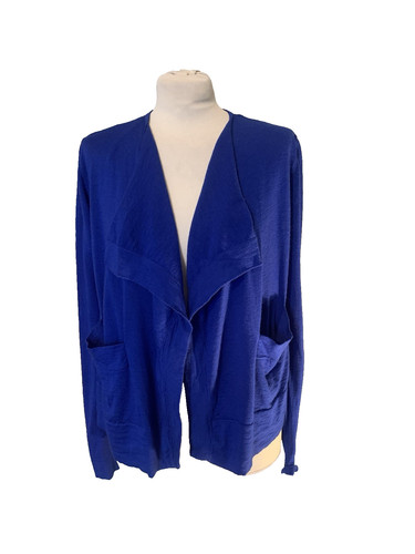 Cos cobalt blue cardigan - cobalt,