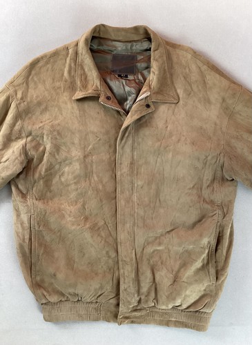 Vintage leather bomber - leather, jacket