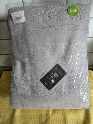 Next bath towels bnwt - next,