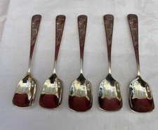 Set Of 5 Vintage Silver Plated