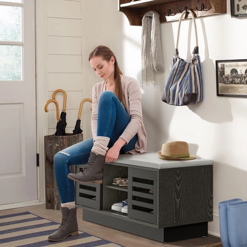 Shoe storage cabinet wooden - shoe,