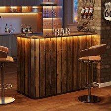 63'' Home Bar Unit, Farmhouse