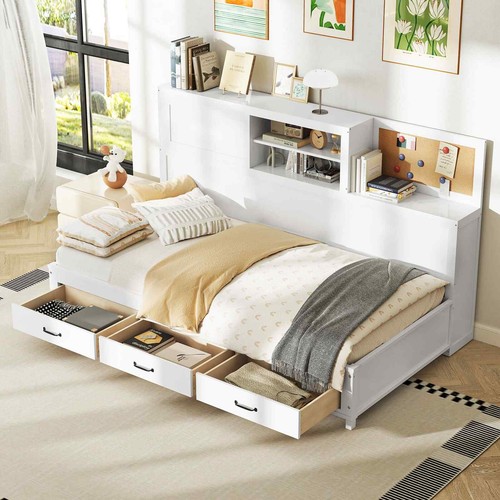 Single guest bed sofa - bed,