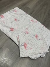 NEW WASHED ONCE JOHN LEWIS PINK CUSTOMISED TODDLER QUILT DUVET COVER SET
