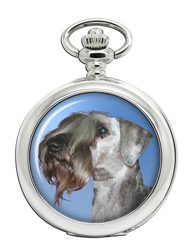 Cesky terrier pocket watch - pocket,