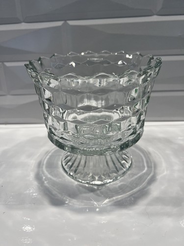 Vintage homco clear glass - homco,