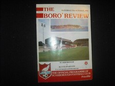 SCARBOROUGH  V  BLYTH SPARTANS