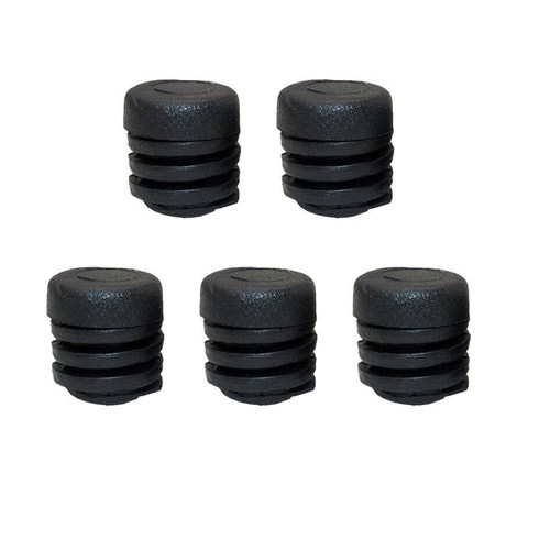 Black rubber car bonnet buffer - black,