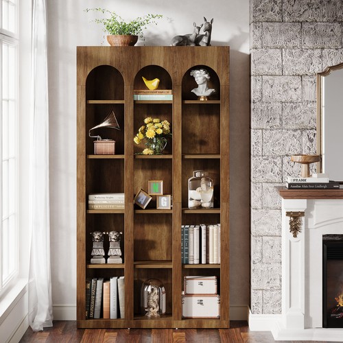 Tier arched bookshelf - arched,