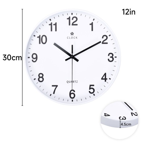 Modern inch wall - wall, clock