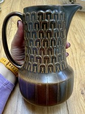 Stunning vintage Wedgwood Pennine jug In Brown