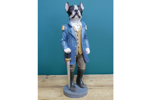 Dapper military uniform - military, dog