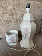 Vintage porcelain  lamp and