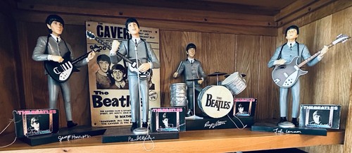The beatles vintage display - beatles,
