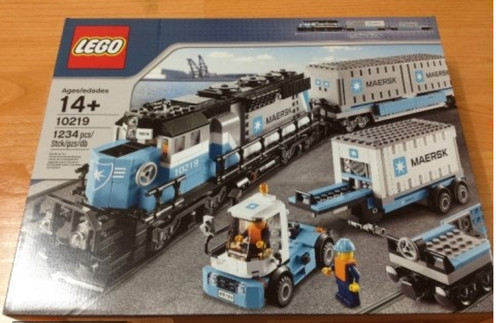 Lego 10219 maersk - train, new