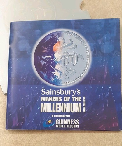 Makers the millennium medal - of,