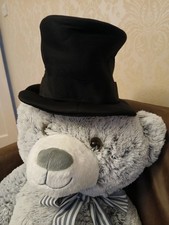 Fancy dress childrens magicians hat and hand puppet rabbit. Bear not included