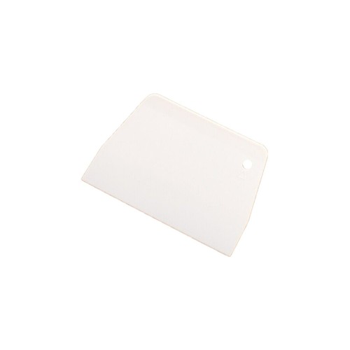 Plastic dough scraper knife - plastic,