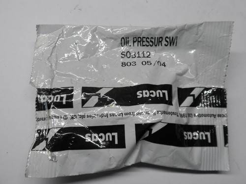 Lucas oil pressure switch - oil,