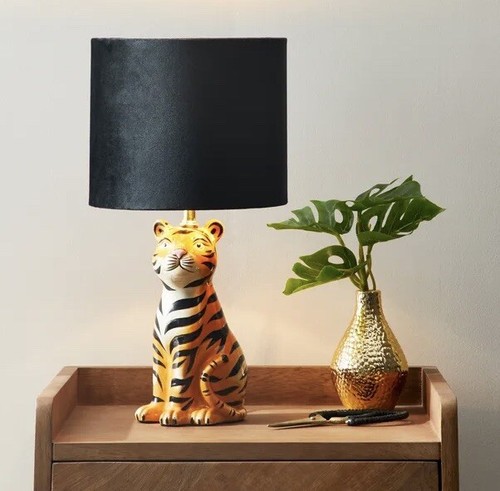 Tiger table lamp equitorial - table,