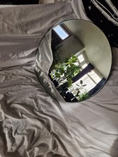 Large Round Wall Mirror – Minimalist Modern Style (Approx. 60–70 cm Diameter)