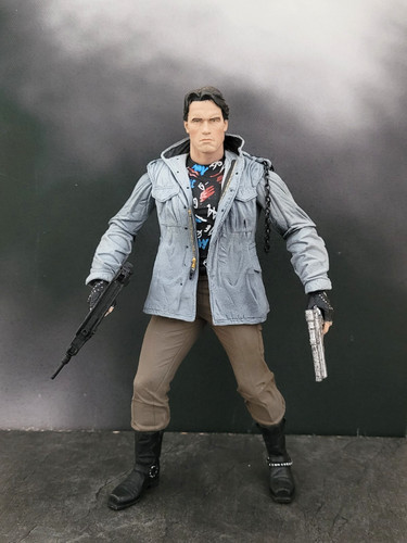 Terminator 800 tech - terminator, noir