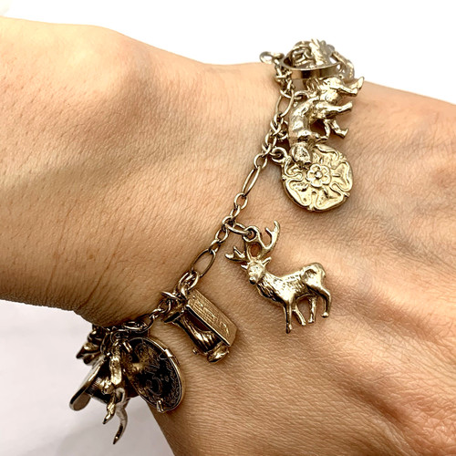 925 sterling silver charm - silver,