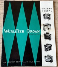 WURLITZER ORGAN OWNER'S MANUAL
