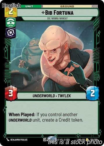 Bib fortuna die wanna - fortuna,