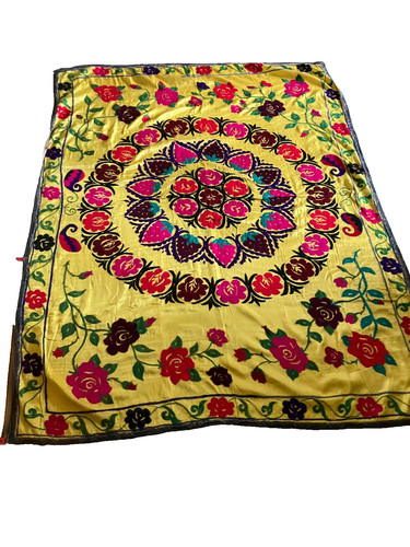 Vintage uzbek traditional silk - vintage,